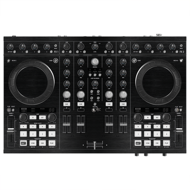 dj-skins Native Instruments S4 MK2 Skins BRUSHED BLACK